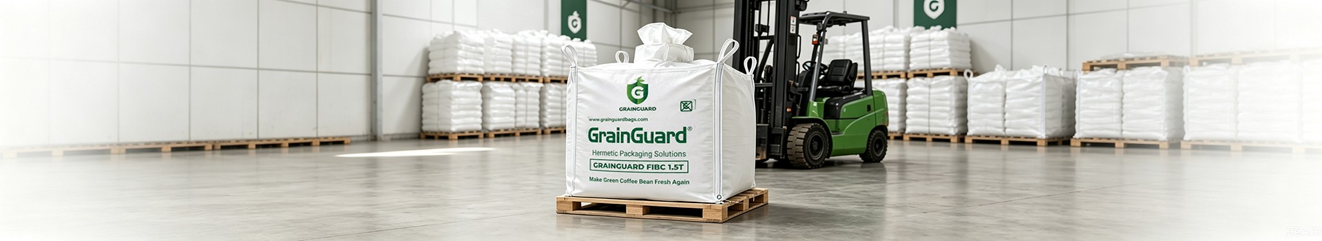 Hermetic Fibc Big Bag For Green Coffee Bean