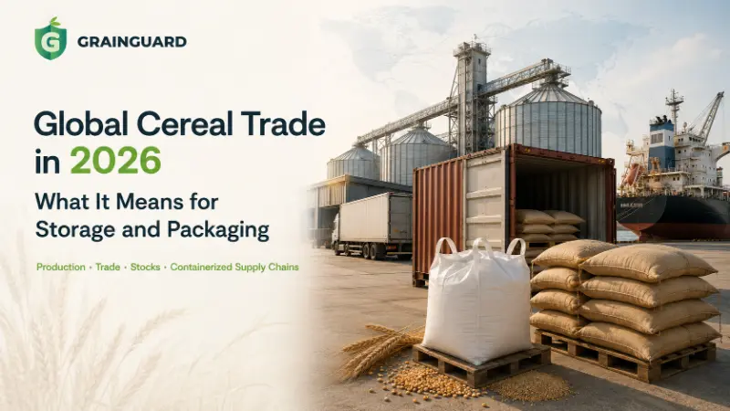 Global Cereal Trade in 2026: What It Means for Storage and Packaging?
