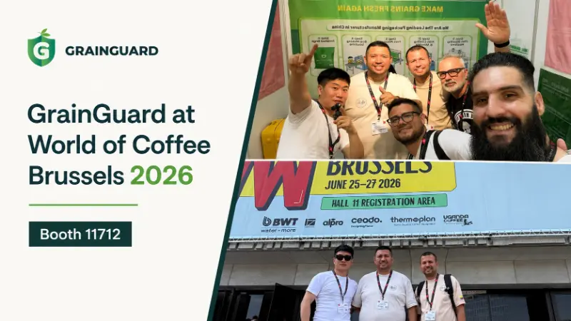 GrainGuard Connects with the Global Coffee Community at World of Coffee Brussels 2026