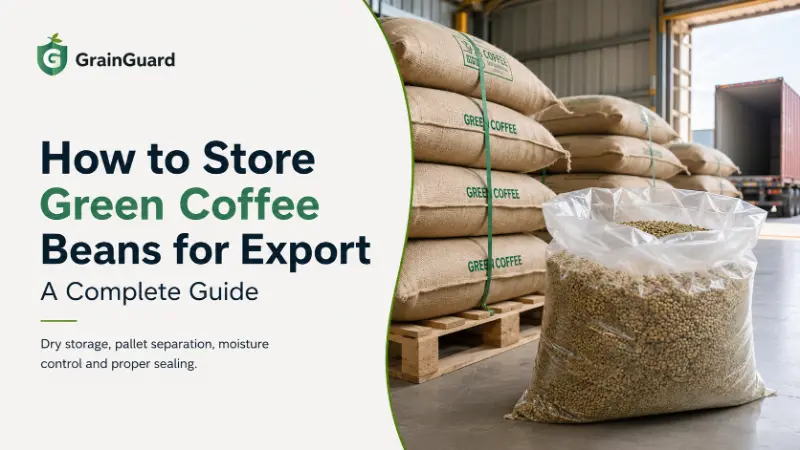 How to Store Green Coffee Beans for Export: A Complete Guide