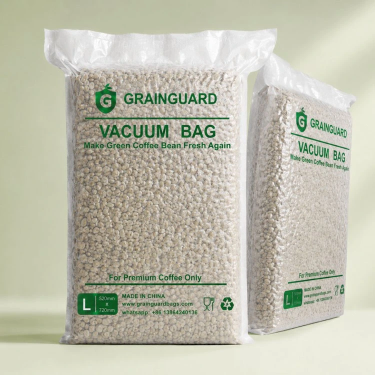 Airtight Vacuum Bag Green Coffee Bean
