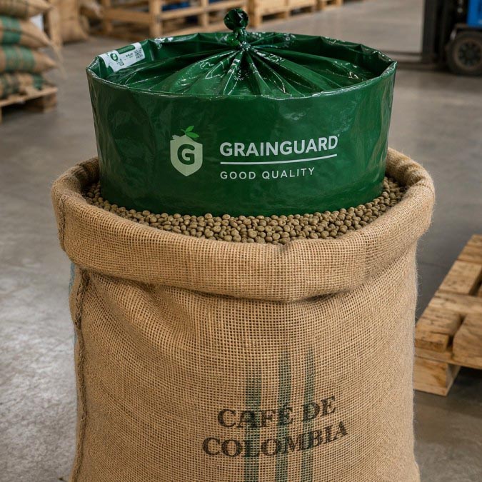 Green Coffee Bean Hermetic Jute Liner
