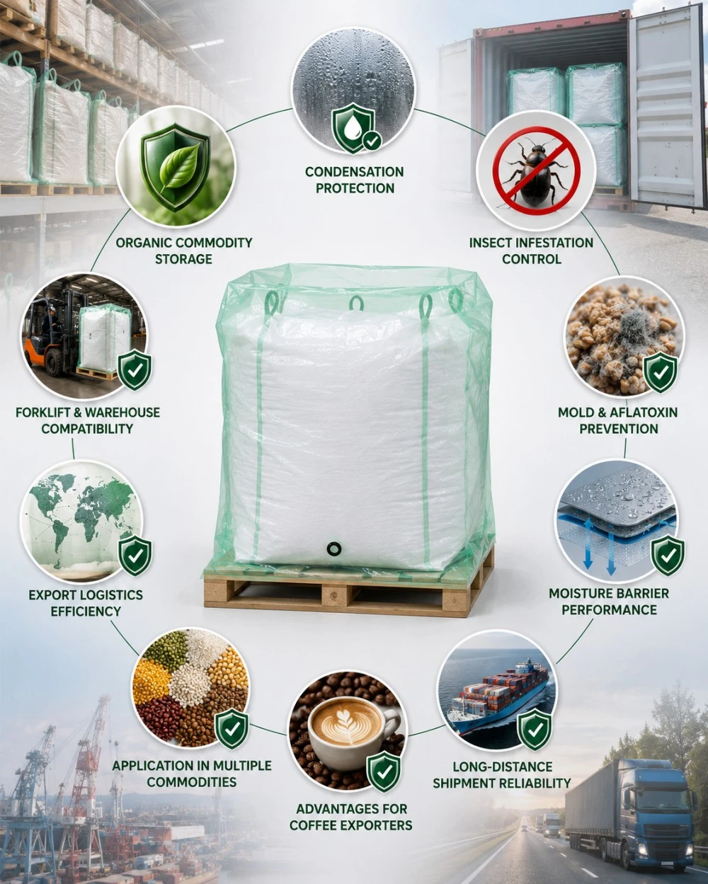 Hermetic FIBC Big Bag